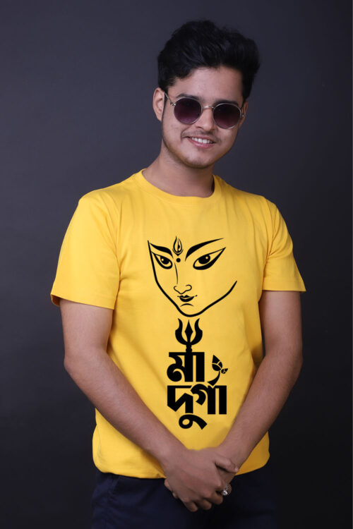 Banglar Meya Durga Graphic T-shirt