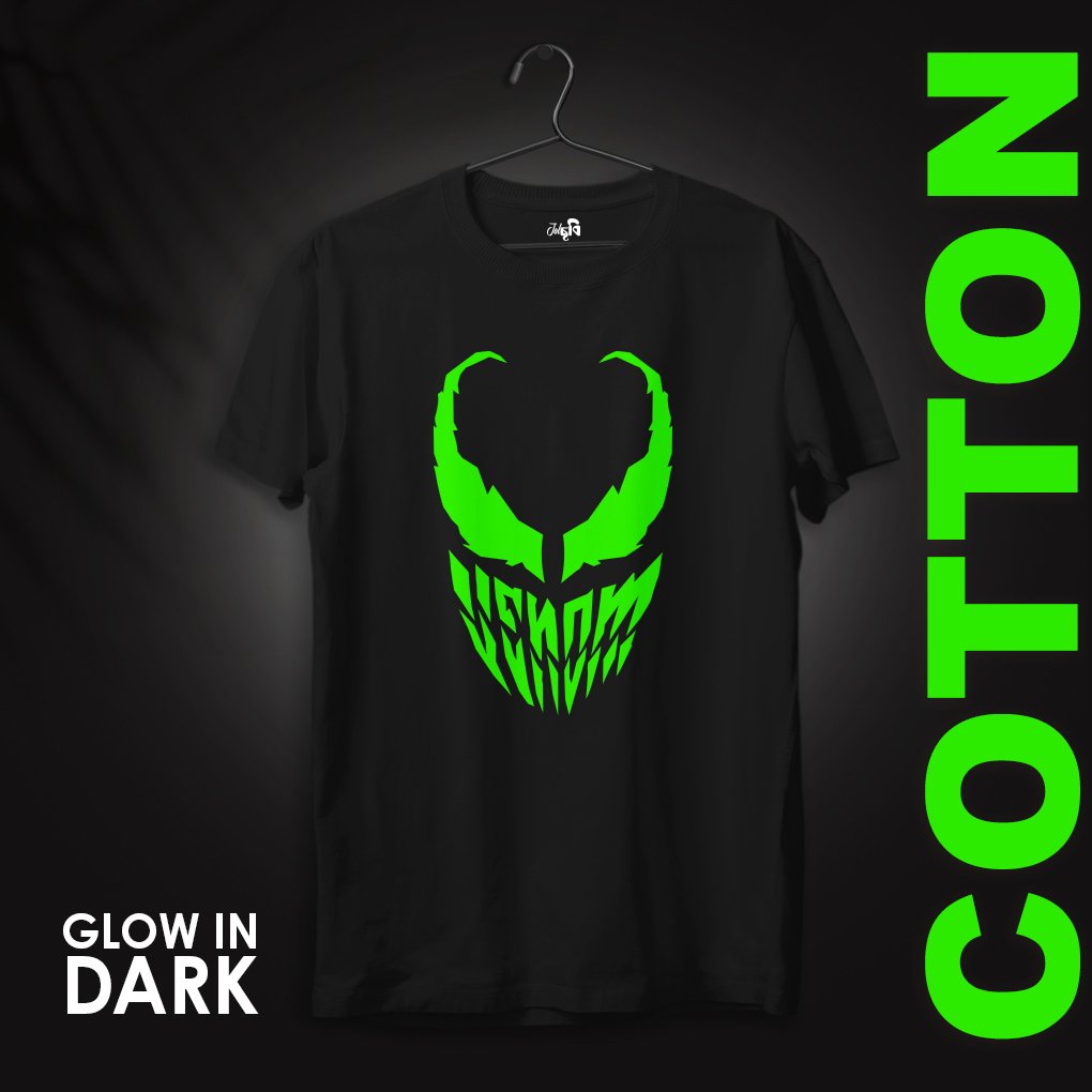 Venom Face | Glow In The Dark | Graphic 