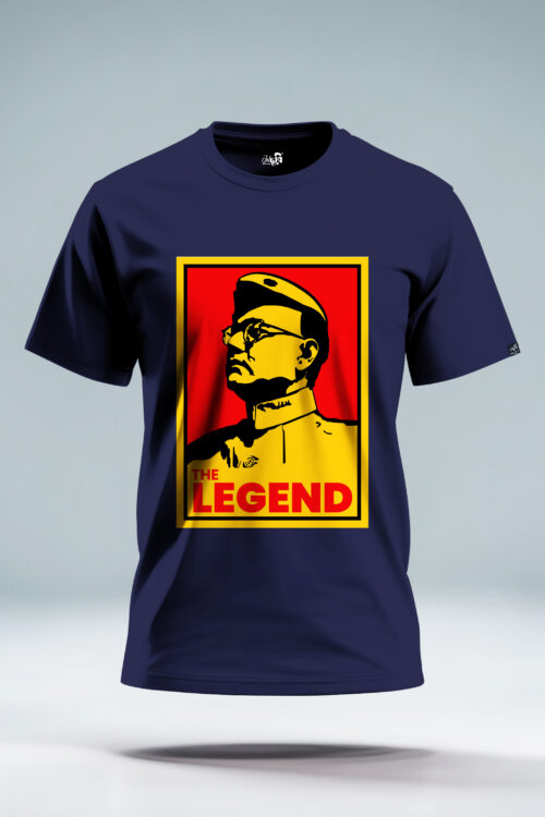 Netaji Subhas Chandra Bose The Legend HERO Graphic T-shirt