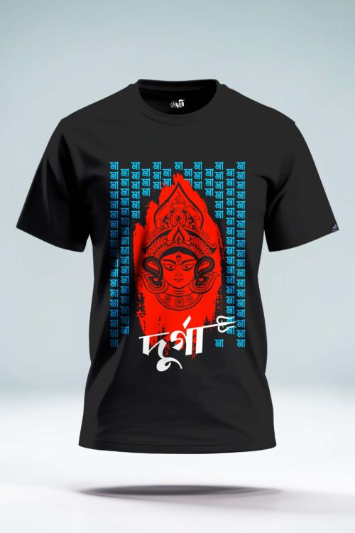Maa Durga Multi Colour Tshirt