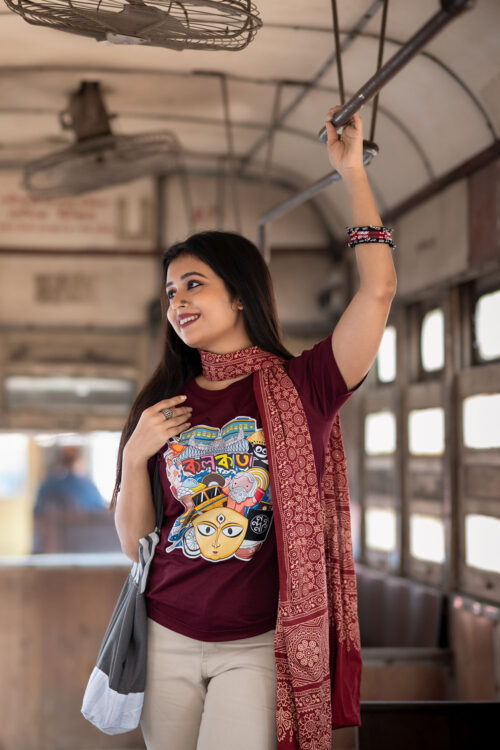 Doodle Kolkata Women's Tee