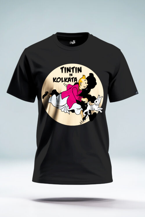 Tintin In Kolkata Graphic T-shirt