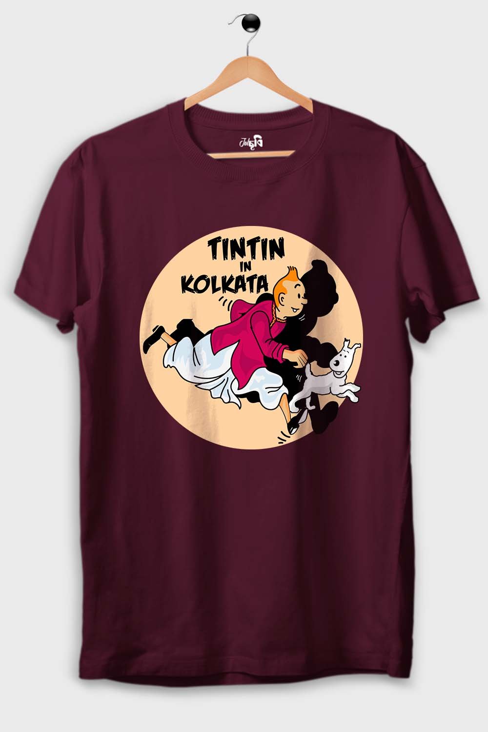 Tintin In Kolkata Graphic T-shirt - Image 4