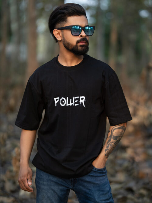 Theyyam Graphic Oversized Tshirt - Image 4