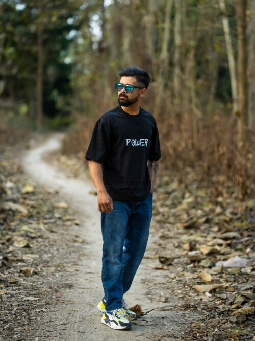 Theyyam Graphic Oversized Tshirt - Image 5