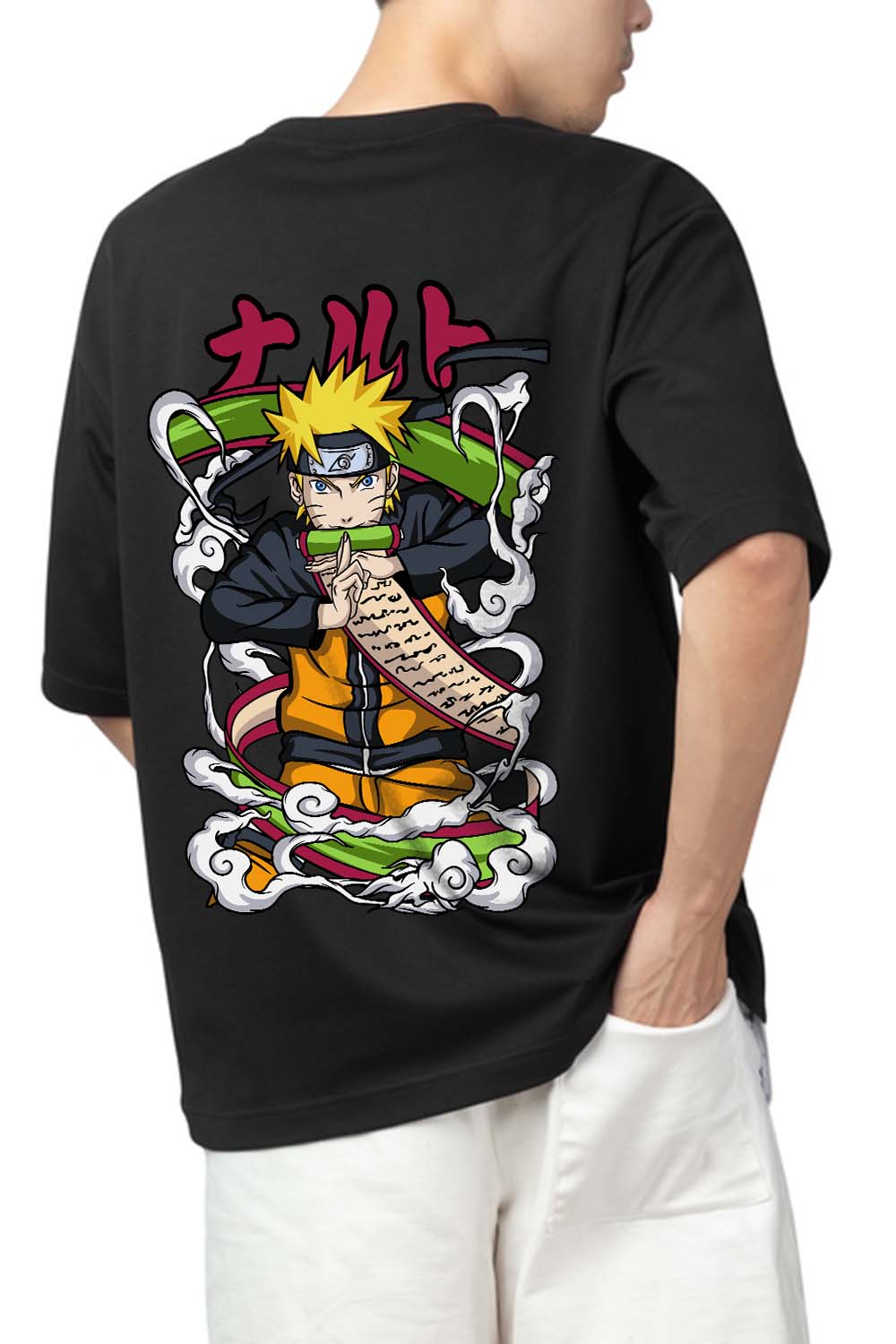 Naruto Wonarutts059 T-Shirt Donna In Denim – Taglia XL – Ufficiale
