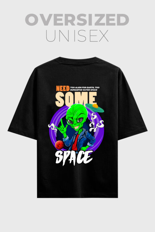 Need Some Space Oversized Tshirt
