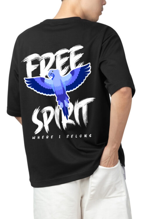 free spirit Oversized Tshirt - Image 3