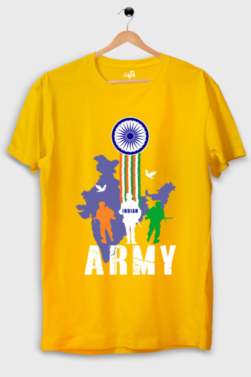 The INDIAN ARMY Printed T-shirt - Image 6
