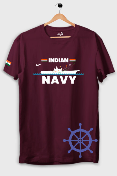 The INDIAN NAVY Printed T-shirt - Image 4