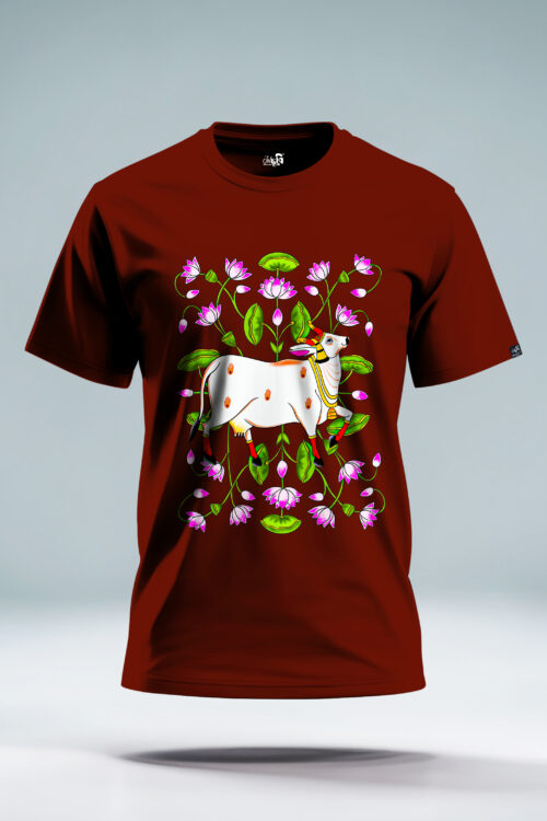 Pichwai Painting Tshirt - Image 3
