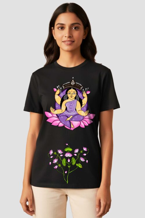 Lotus seat Maa Women's Graphic Tshirt