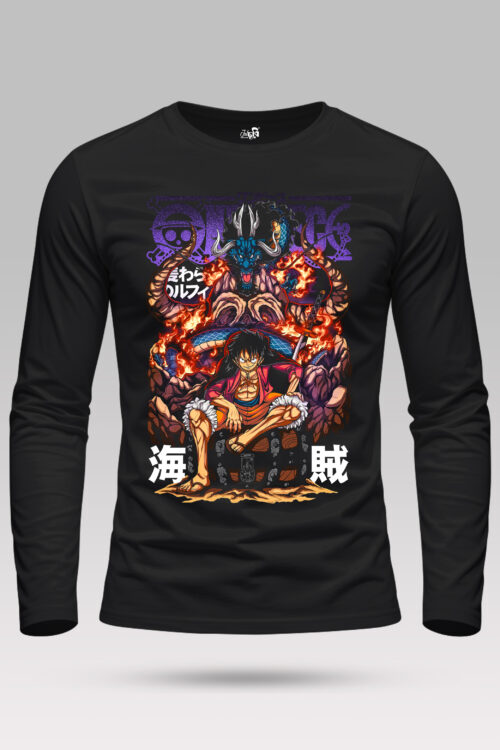 Anime Graphic Full Sleeve T-shirt (1)