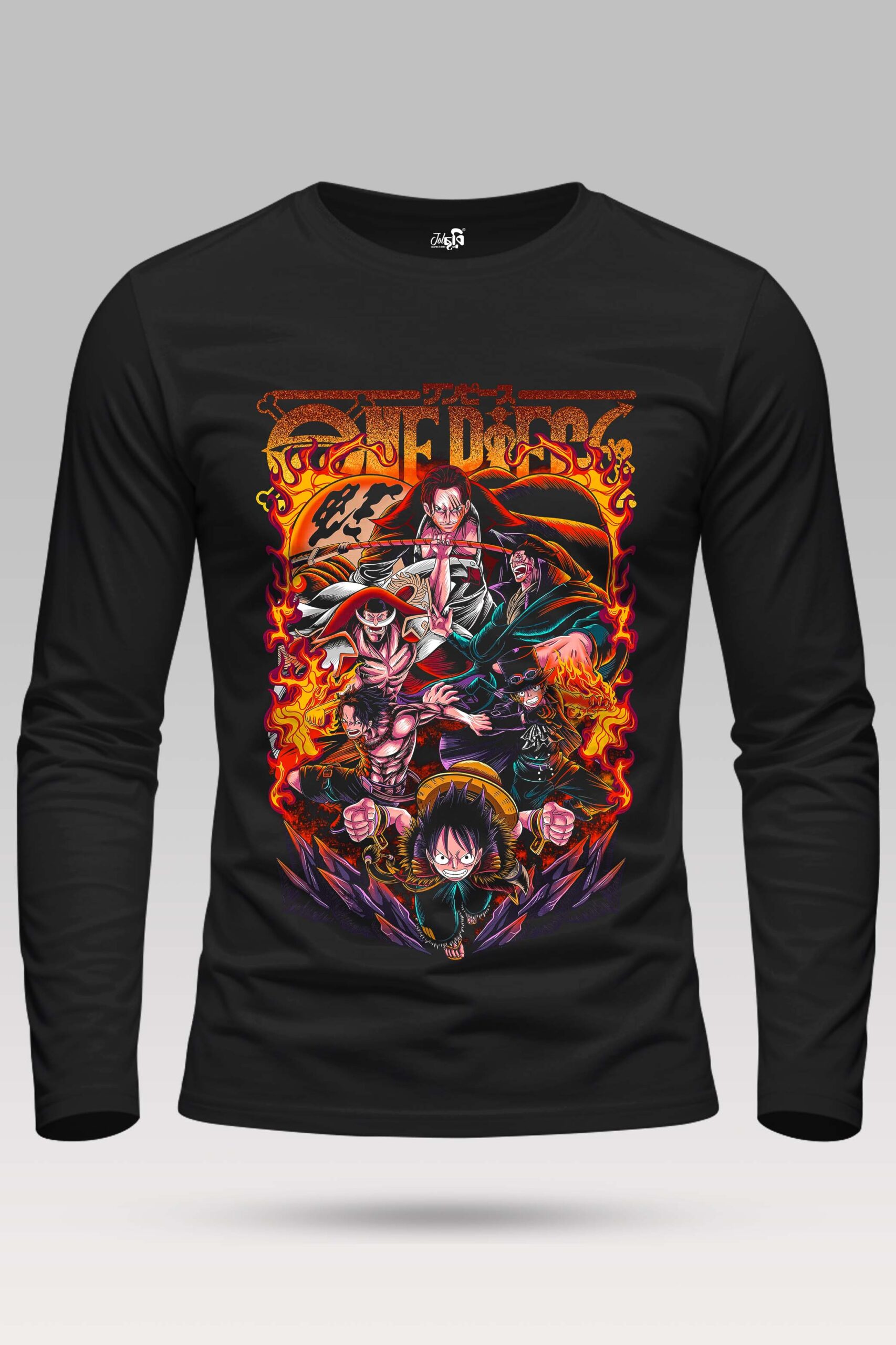 Anime Graphic Full Sleeve T-shirt (3)
