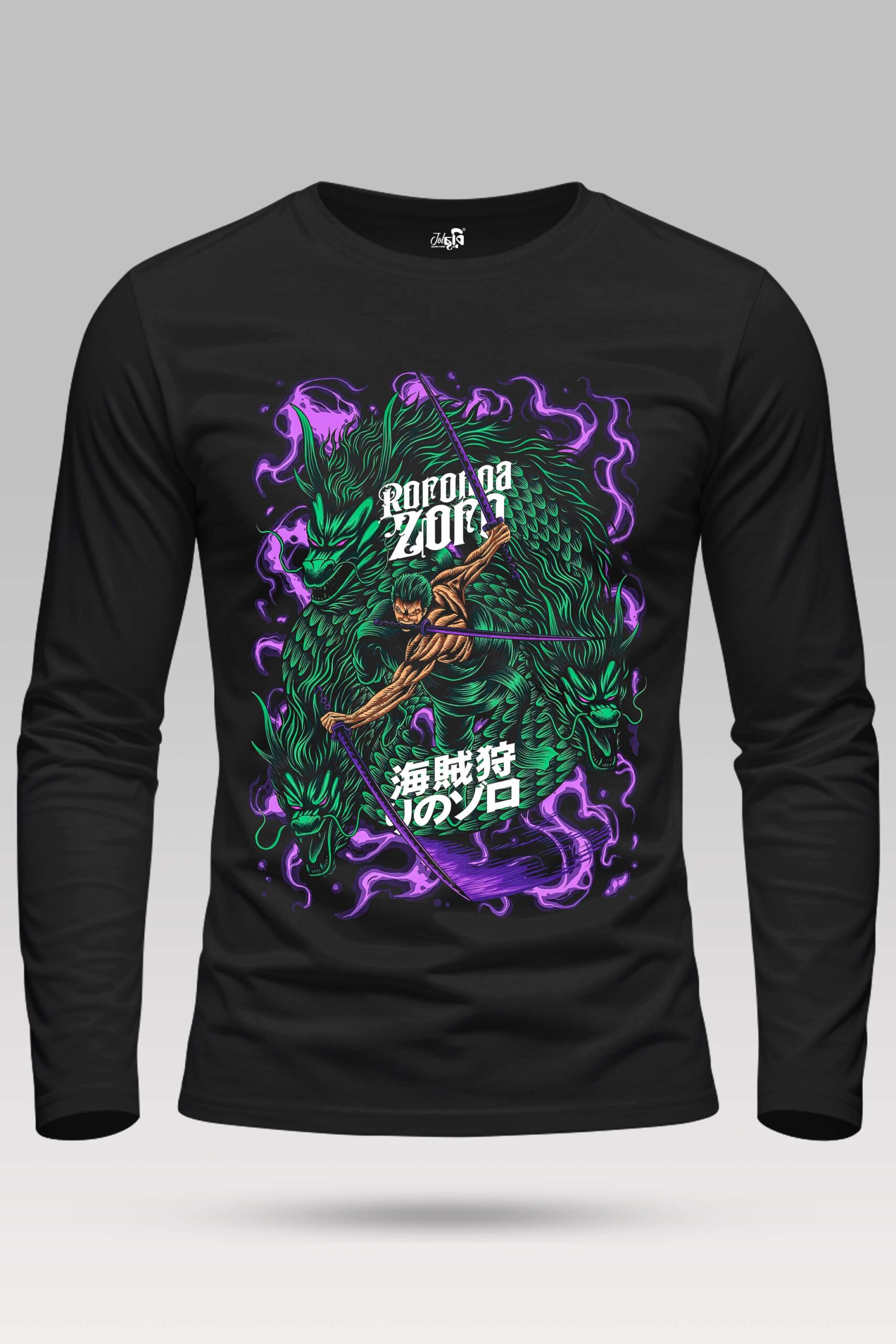 Anime Graphic Full Sleeve T-shirt (2)