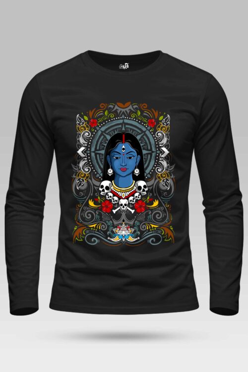 Divine vibes Maa Kali Full Sleeve T-shirt