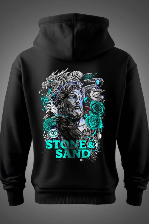 Stone & Sand Graphic Hoodie