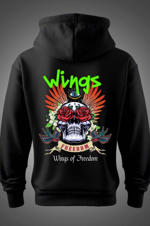 Wing Graphic Hoodie