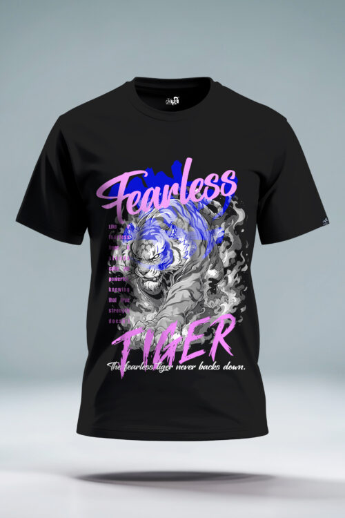 Fearless Tiger Graphic T-shirt