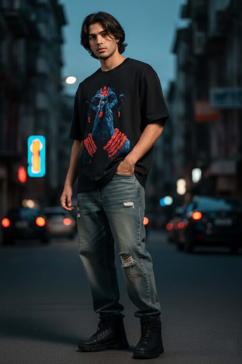 Anjali Mudra Oversized T-shirt