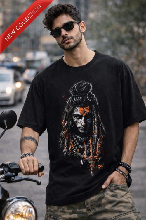 Shivoham Oversized Graphic T-shirt