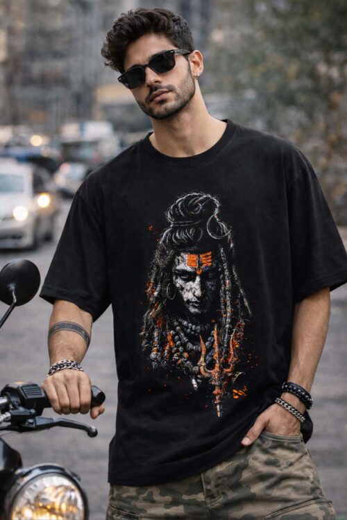 Shivoham Oversized Graphic T-shirt