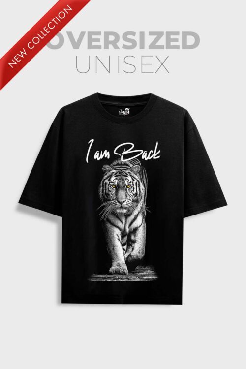 I am Back Oversized Graphic T-shirt