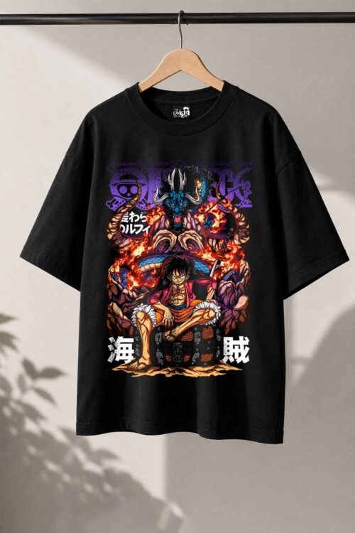 Anime Oversized Graphic D1 T-shirt