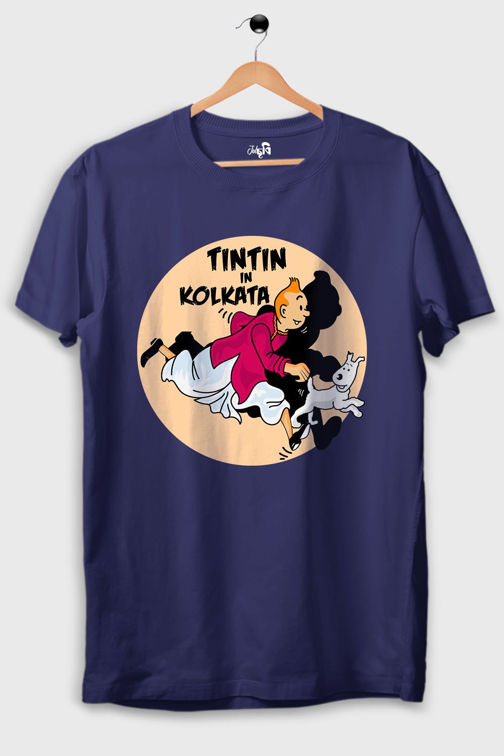 Tintin In Kolkata Graphic T-shirt - Image 3