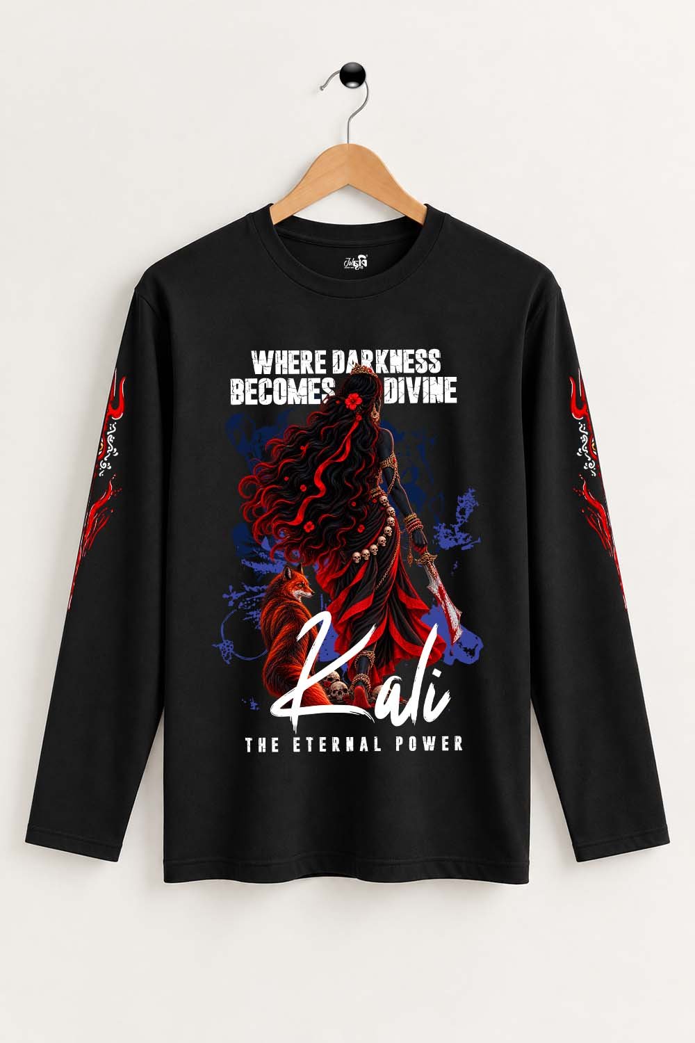 JOLCHOBI Maa Kali Etarnal Power Full Sleeve T-shirt